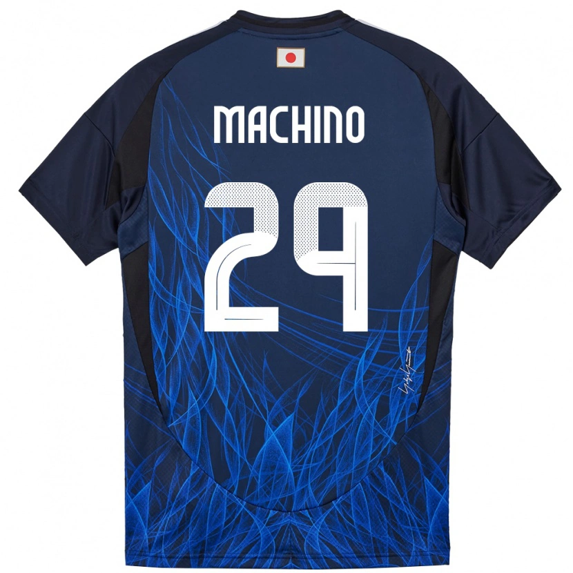 Danxen Barn Japan Shuto Machino #29 Mörkblå Hemmatröja Matchtröjor 24-26 Tröjor T-Tröja