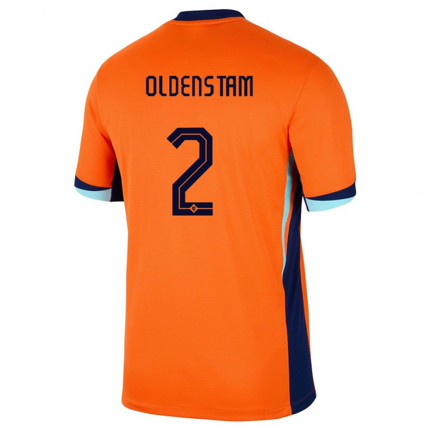 Danxen Barn Nederländerna Lyfe Oldenstam #2 Orange Hemmatröja Matchtröjor 24-26 Tröjor T-Tröja