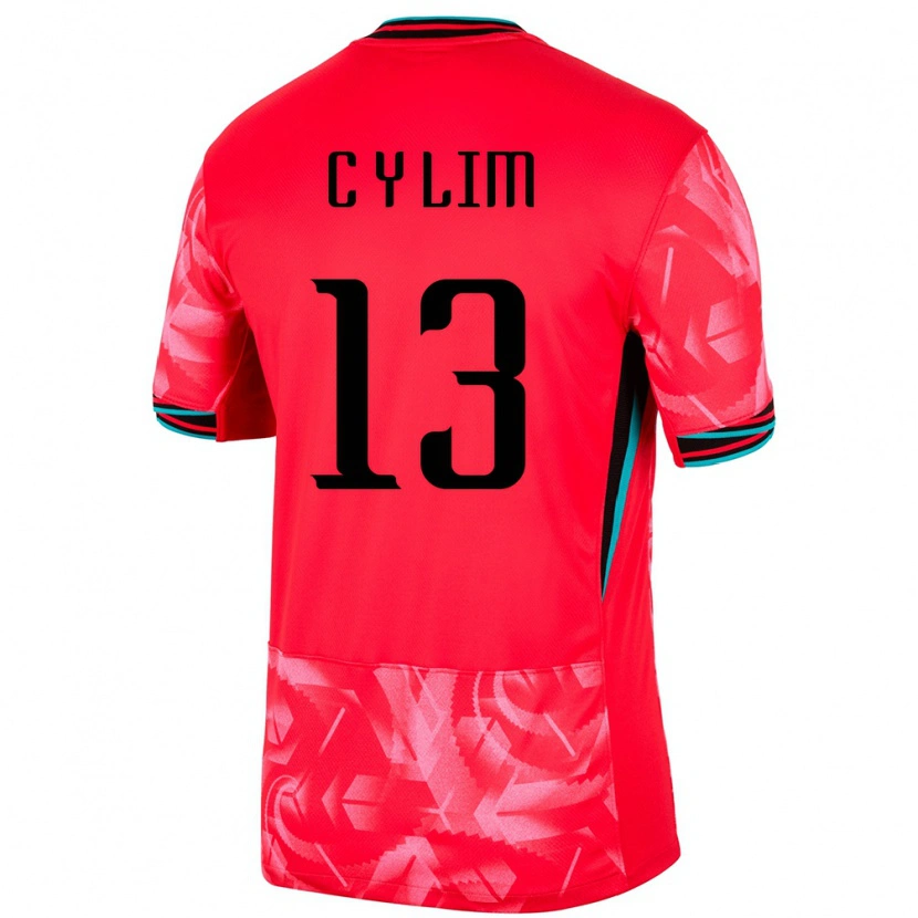 Danxen Barn Sydkorea Ye-Chan Lim #13 Röd Hemmatröja Matchtröjor 24-26 Tröjor T-Tröja