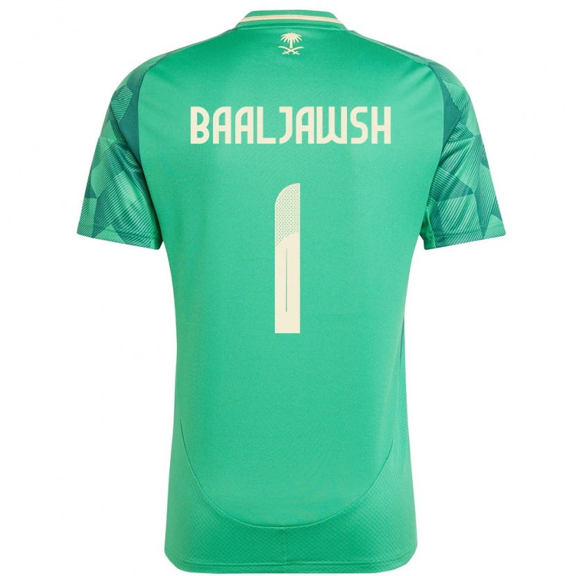 Danxen Barn Saudi-Arabien Turki Baaljawsh #1 Grön Hemmatröja Matchtröjor 24-26 Tröjor T-Tröja