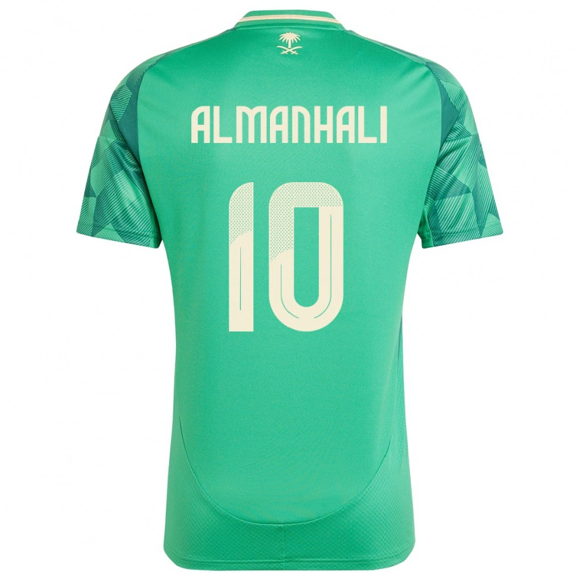 Danxen Barn Saudi-Arabien Suwailem Almanhali #10 Grön Hemmatröja Matchtröjor 24-26 Tröjor T-Tröja