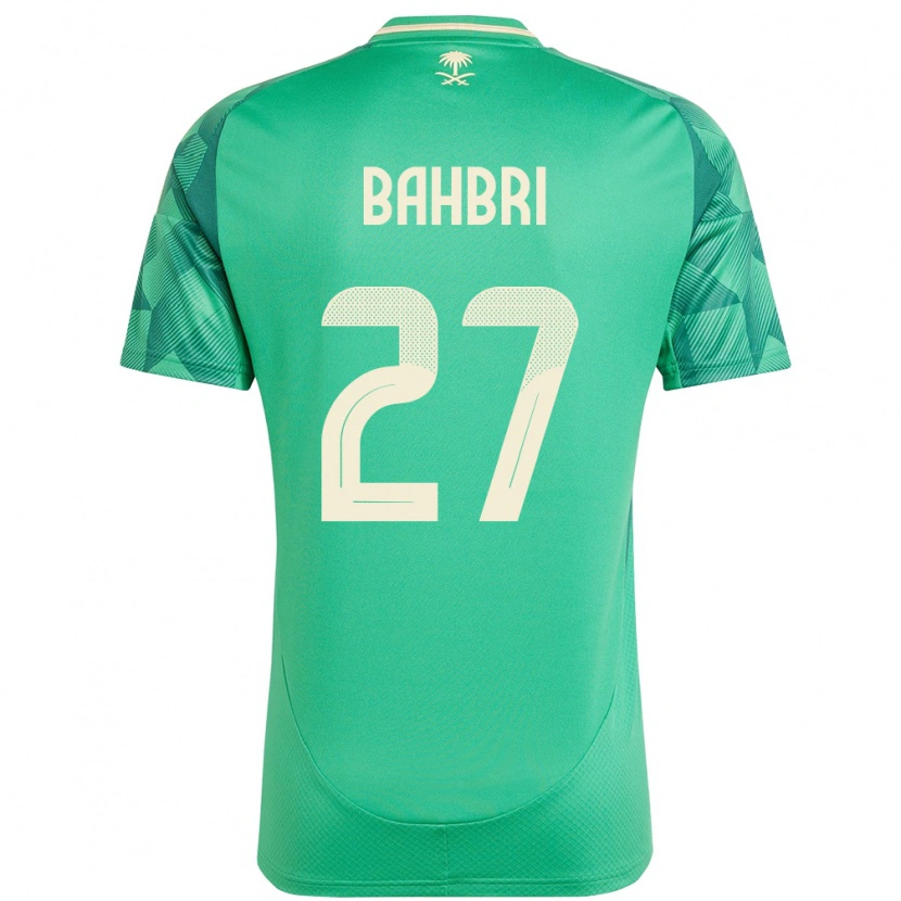 Danxen Barn Saudi-Arabien Hatan Bahbri #27 Grön Hemmatröja Matchtröjor 24-26 Tröjor T-Tröja