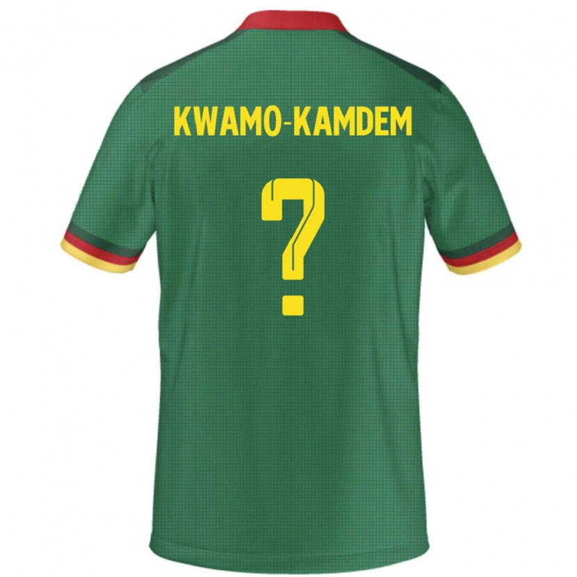Danxen Barn Kamerun Jerome Noel Kwamo-Kamdem #0 Grön Hemmatröja Matchtröjor 24-26 Tröjor T-Tröja