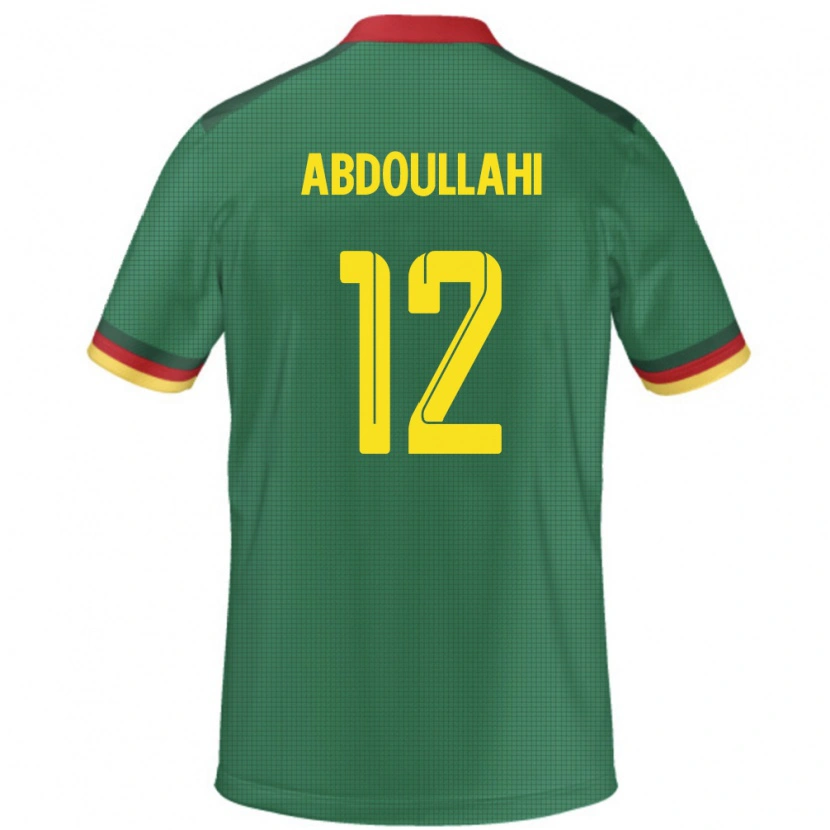 Danxen Barn Kamerun Tidjani Ahmadou Abdoullahi #12 Grön Hemmatröja Matchtröjor 24-26 Tröjor T-Tröja