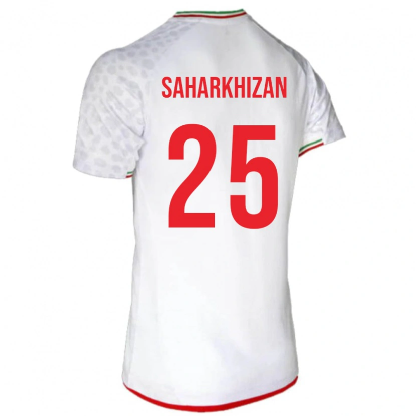 Danxen Barn Iran Saeid Saharkhizan #25 Vit Hemmatröja Matchtröjor 24-26 Tröjor T-Tröja