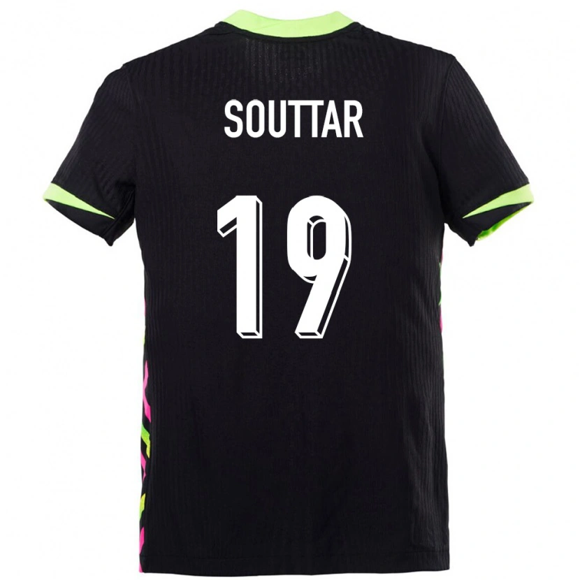 Danxen Barn Australien Harry Souttar #19 Mörkblå Bortatröja Matchtröjor 24-26 Tröjor T-Tröja