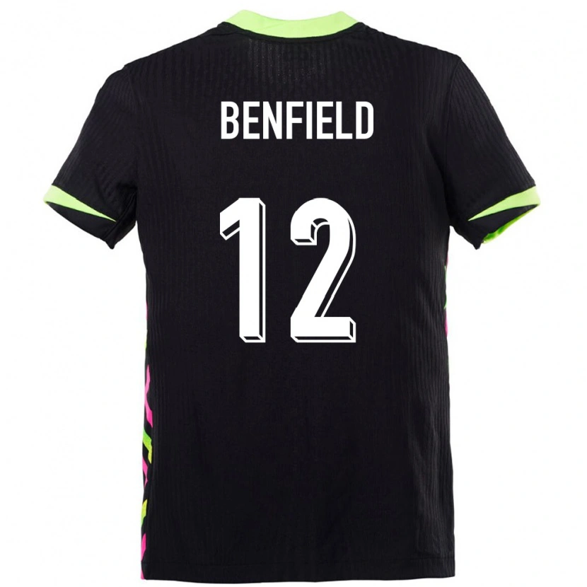 Danxen Barn Australien Jonty Benfield #12 Mörkblå Bortatröja Matchtröjor 24-26 Tröjor T-Tröja