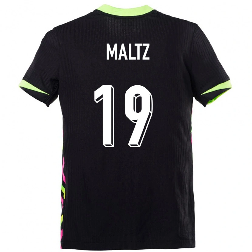 Danxen Barn Australien Jay Maltz #19 Mörkblå Bortatröja Matchtröjor 24-26 Tröjor T-Tröja