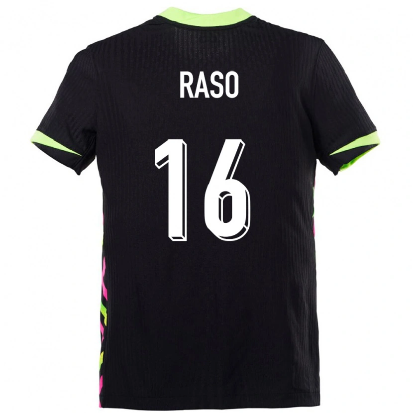 Danxen Barn Australien Hayley Raso #16 Mörkblå Bortatröja Matchtröjor 24-26 Tröjor T-Tröja