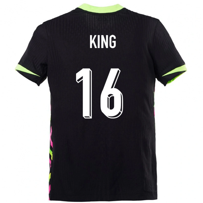 Danxen Barn Australien Joel King #16 Mörkblå Bortatröja Matchtröjor 24-26 Tröjor T-Tröja