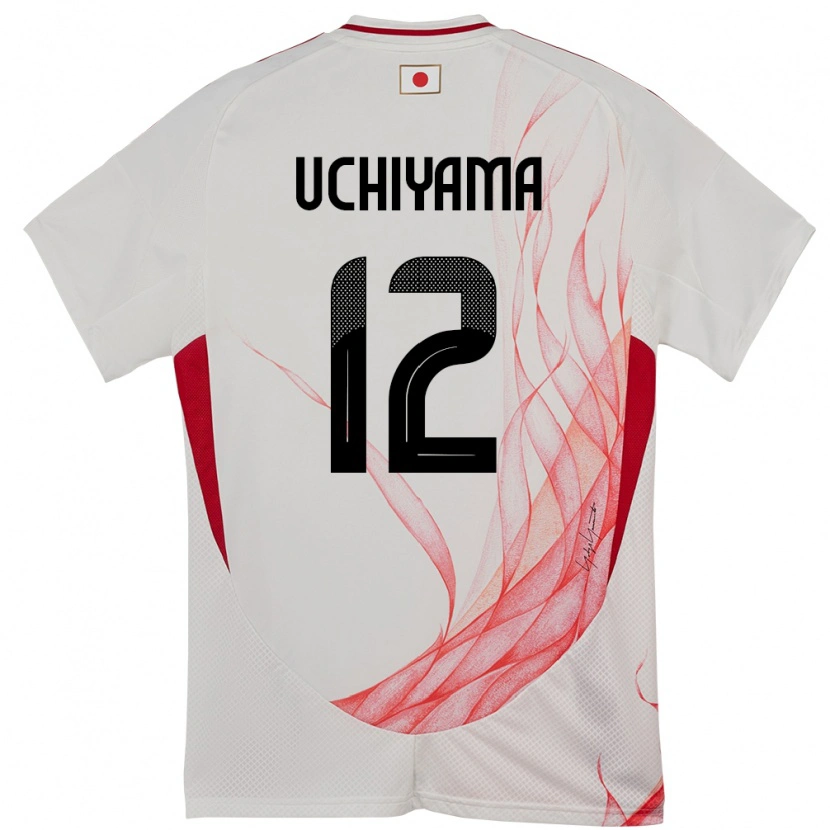 Danxen Barn Japan Shota Uchiyama #12 Vit Bortatröja Matchtröjor 24-26 Tröjor T-Tröja