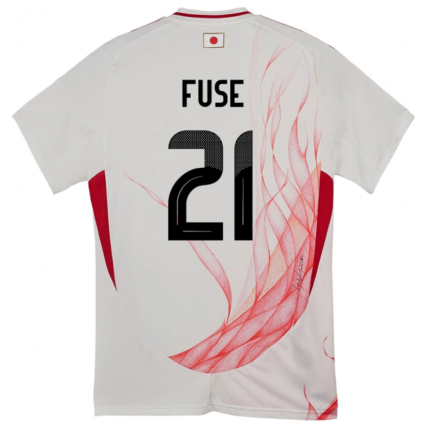 Danxen Barn Japan Katsuma Fuse #21 Vit Bortatröja Matchtröjor 24-26 Tröjor T-Tröja