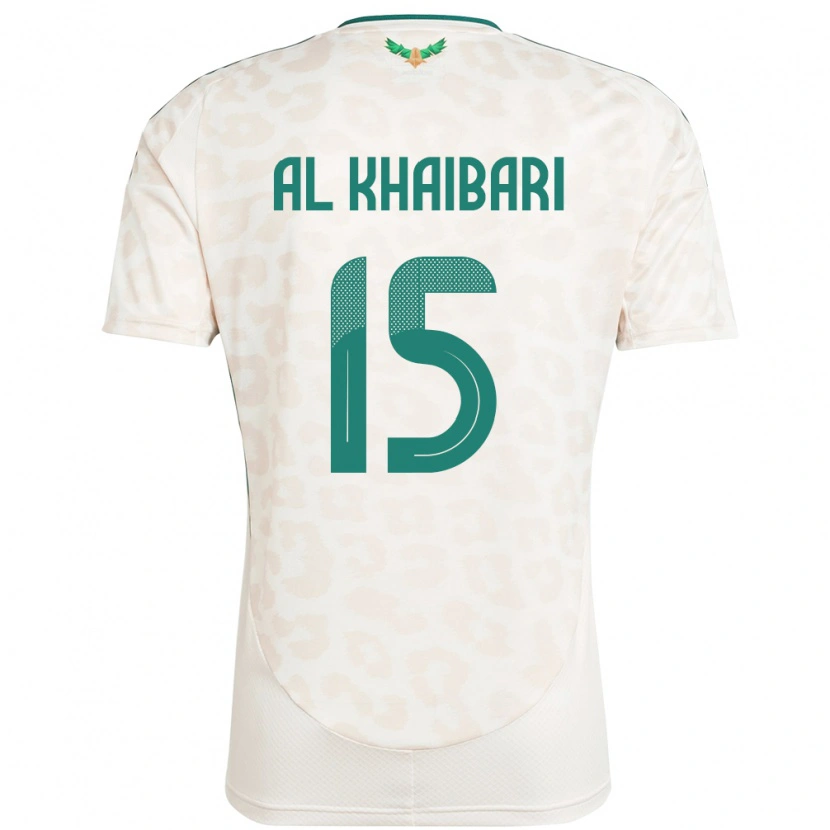 Danxen Barn Saudi-Arabien Abdullah Al-Khaibari #15 Vit Bortatröja Matchtröjor 24-26 Tröjor T-Tröja