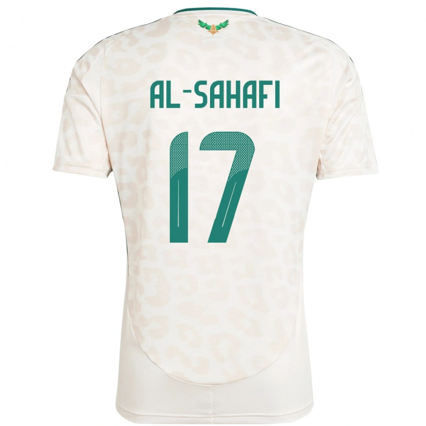 Danxen Barn Saudi-Arabien Marwan Al-Sahafi #17 Vit Bortatröja Matchtröjor 24-26 Tröjor T-Tröja