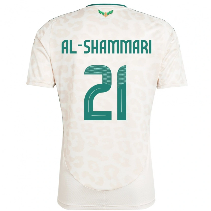 Danxen Barn Saudi-Arabien Musaed Al-Shammari #21 Vit Bortatröja Matchtröjor 24-26 Tröjor T-Tröja