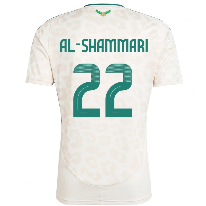 Danxen Barn Saudi-Arabien Affas Al-Shammari #22 Vit Bortatröja Matchtröjor 24-26 Tröjor T-Tröja