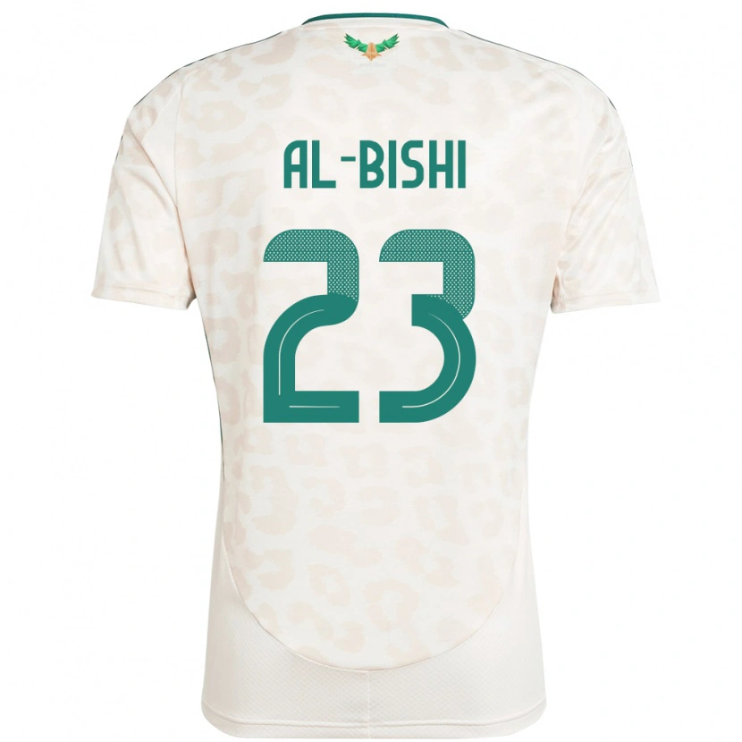 Danxen Barn Saudi-Arabien Abdullah Al-Bishi #23 Vit Bortatröja Matchtröjor 24-26 Tröjor T-Tröja