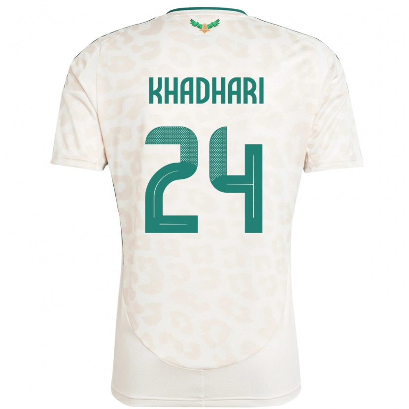 Danxen Barn Saudi-Arabien Murad Khadhari #24 Vit Bortatröja Matchtröjor 24-26 Tröjor T-Tröja