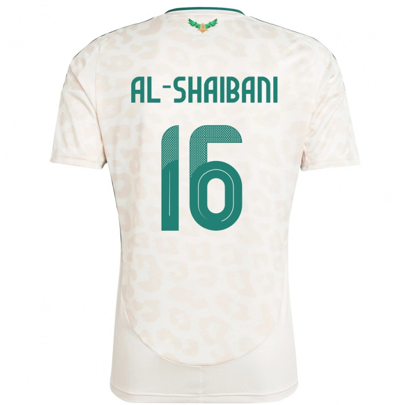 Danxen Barn Saudi-Arabien Asrar Al Shaibani #16 Vit Bortatröja Matchtröjor 24-26 Tröjor T-Tröja