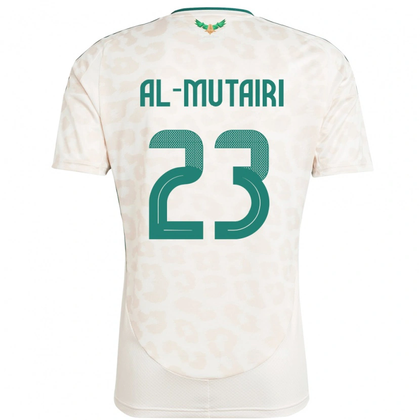 Danxen Barn Saudi-Arabien Turki Al Mutairi #23 Vit Bortatröja Matchtröjor 24-26 Tröjor T-Tröja