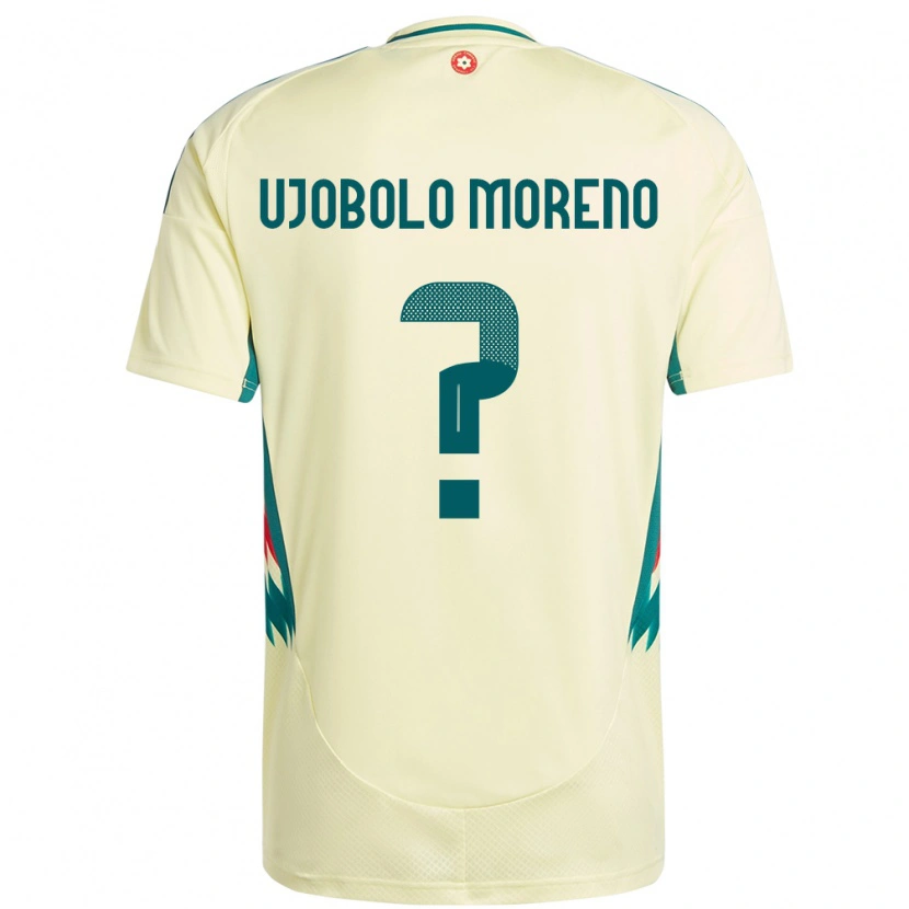 Danxen Barn Wales Sergeant Ujobolo Moreno #0 Beige Gul Bortatröja Matchtröjor 24-26 Tröjor T-Tröja