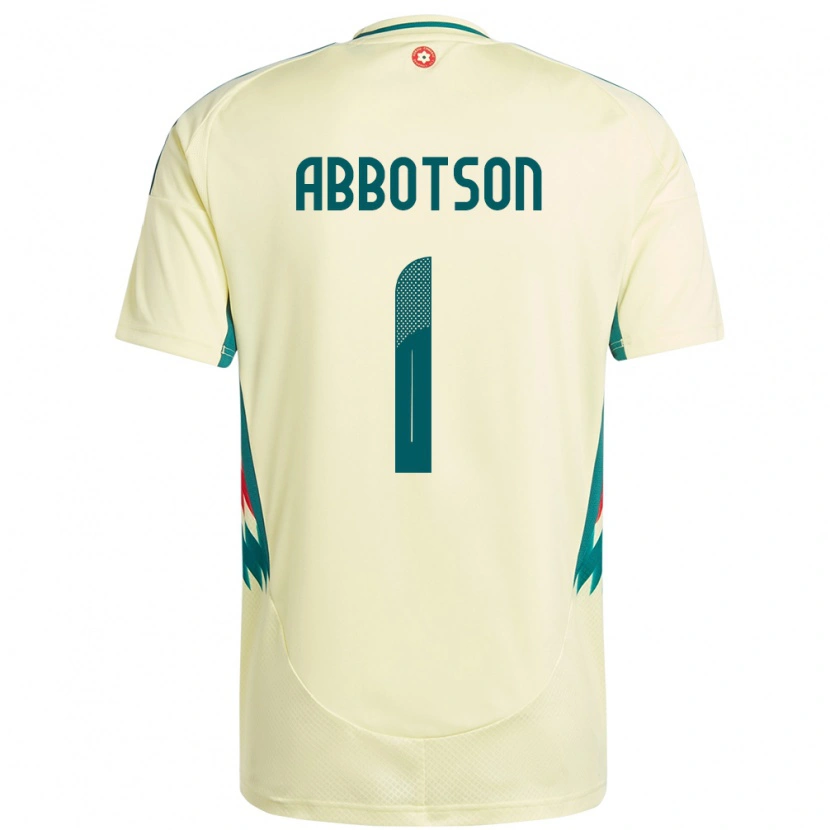 Danxen Barn Wales Oscar Abbotson #1 Beige Gul Bortatröja Matchtröjor 24-26 Tröjor T-Tröja