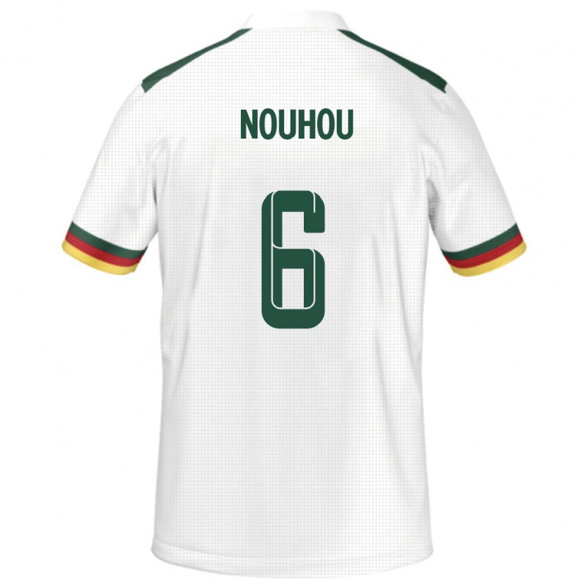 Danxen Barn Kamerun Nouhou #6 Vit Bortatröja Matchtröjor 24-26 Tröjor T-Tröja