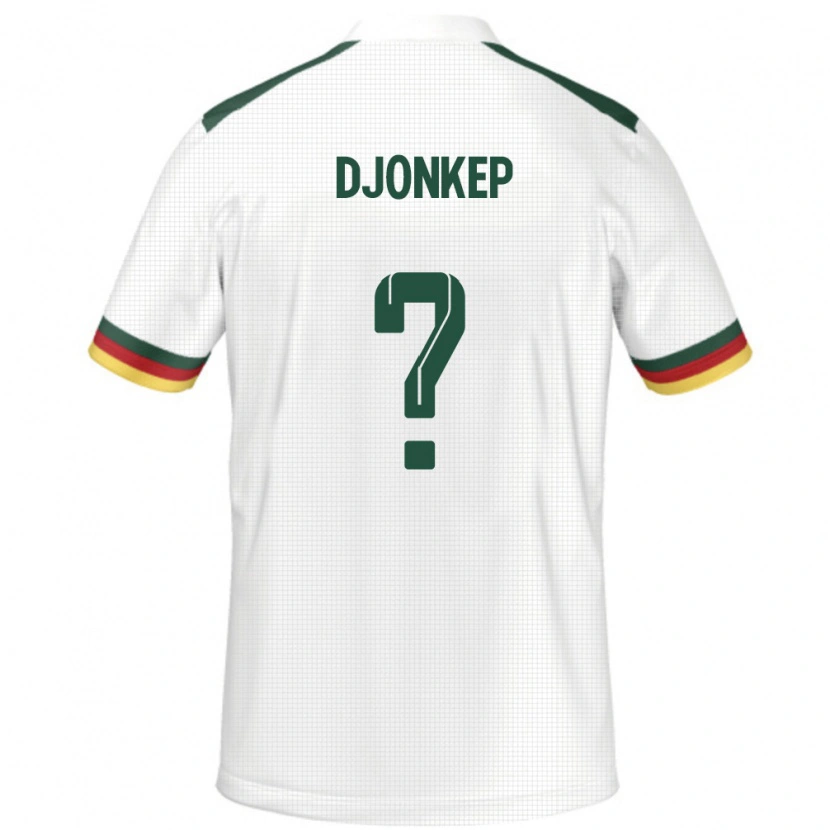 Danxen Barn Kamerun Harisson Djonkep #0 Vit Bortatröja Matchtröjor 24-26 Tröjor T-Tröja