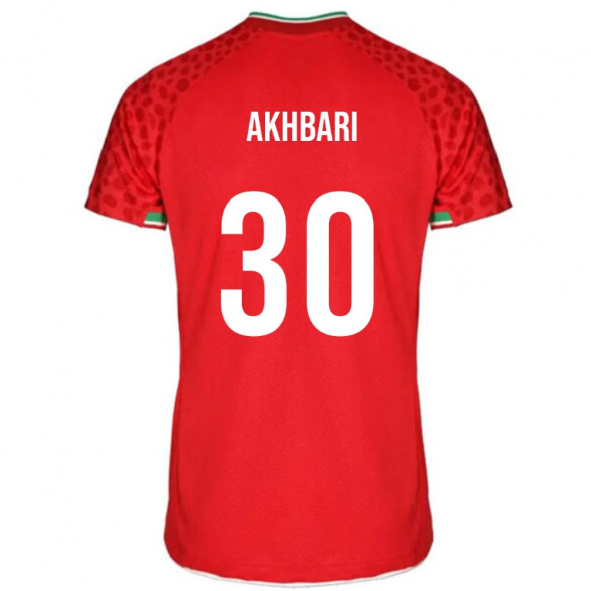 Danxen Barn Iran Mohammadreza Akhbari #30 Röd Bortatröja Matchtröjor 24-26 Tröjor T-Tröja