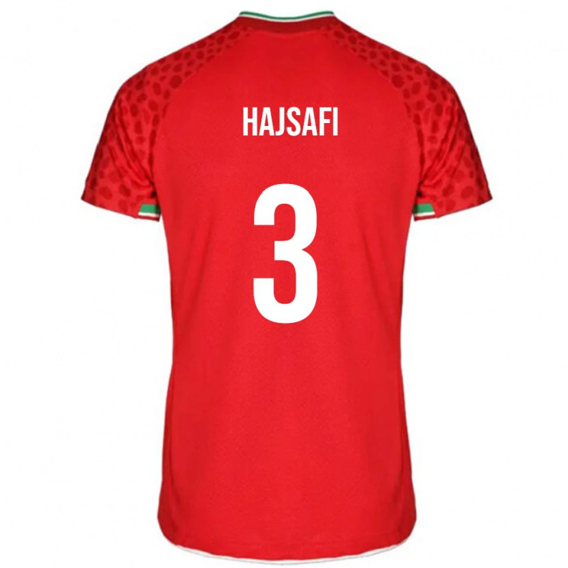 Danxen Barn Iran Ehsan Hajsafi #3 Röd Bortatröja Matchtröjor 24-26 Tröjor T-Tröja