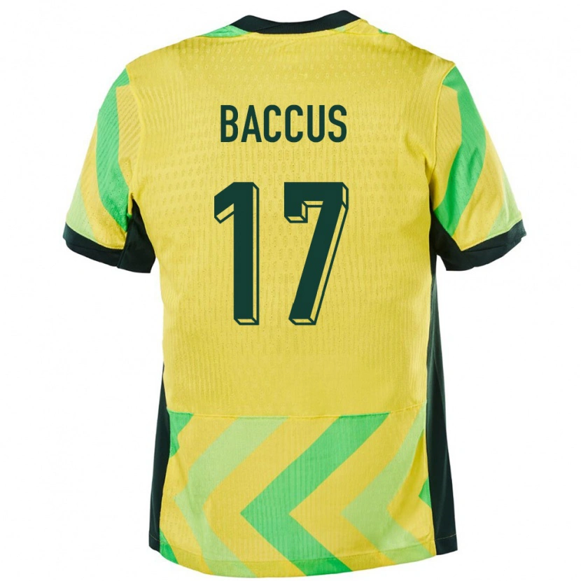 Danxen Män Australien Keanu Baccus #17 Gyllene Hemmatröja Matchtröjor 24-26 Tröjor T-Tröja