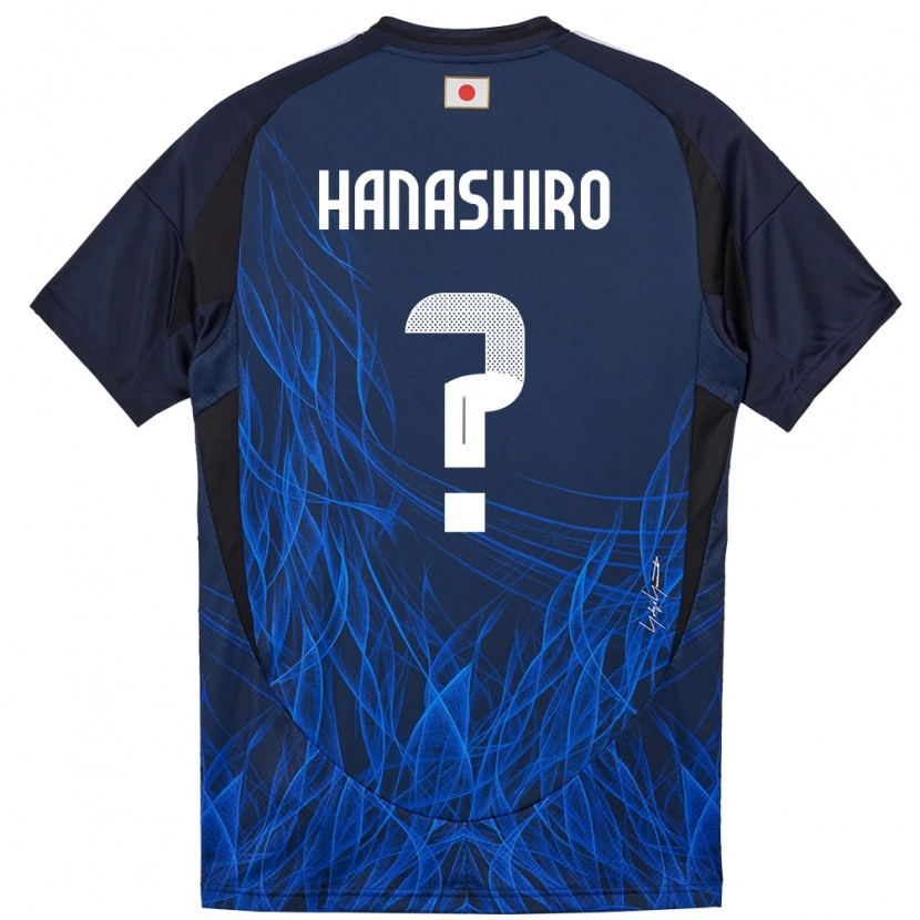 Danxen Män Japan Rinto Hanashiro #0 Mörkblå Hemmatröja Matchtröjor 24-26 Tröjor T-Tröja