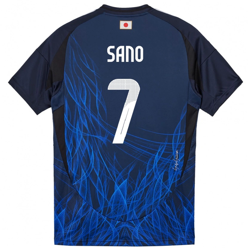 Danxen Män Japan Kodai Sano #7 Mörkblå Hemmatröja Matchtröjor 24-26 Tröjor T-Tröja
