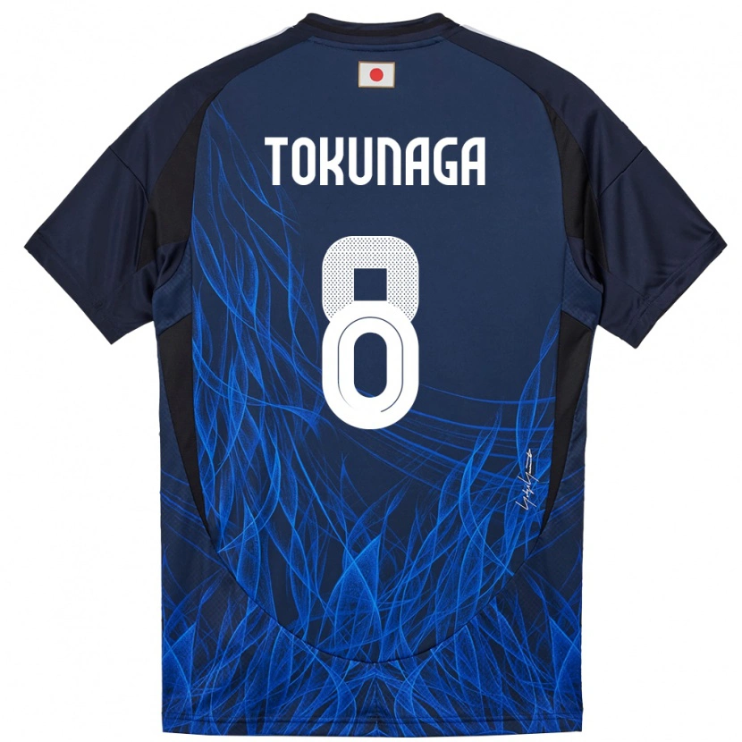 Danxen Män Japan Ryo Tokunaga #8 Mörkblå Hemmatröja Matchtröjor 24-26 Tröjor T-Tröja