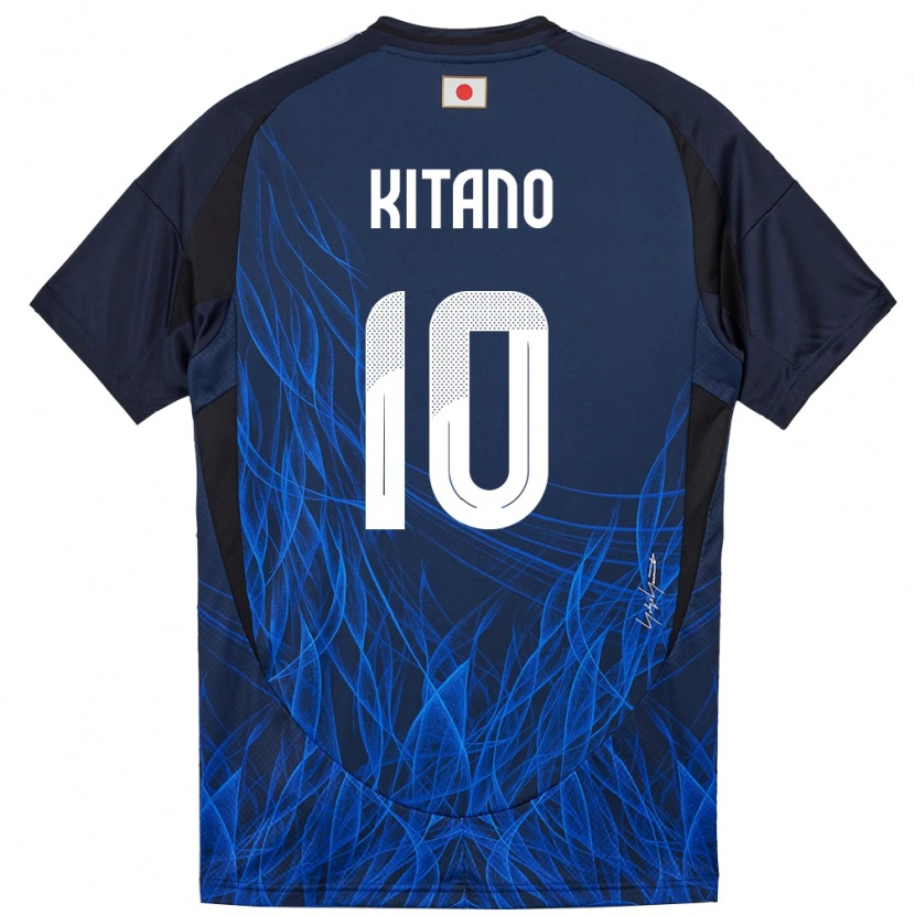 Danxen Män Japan Sota Kitano #10 Mörkblå Hemmatröja Matchtröjor 24-26 Tröjor T-Tröja