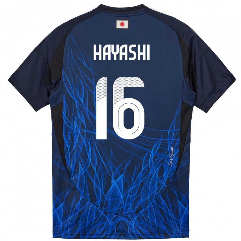 Danxen Män Japan Honoka Hayashi #16 Mörkblå Hemmatröja Matchtröjor 24-26 Tröjor T-Tröja