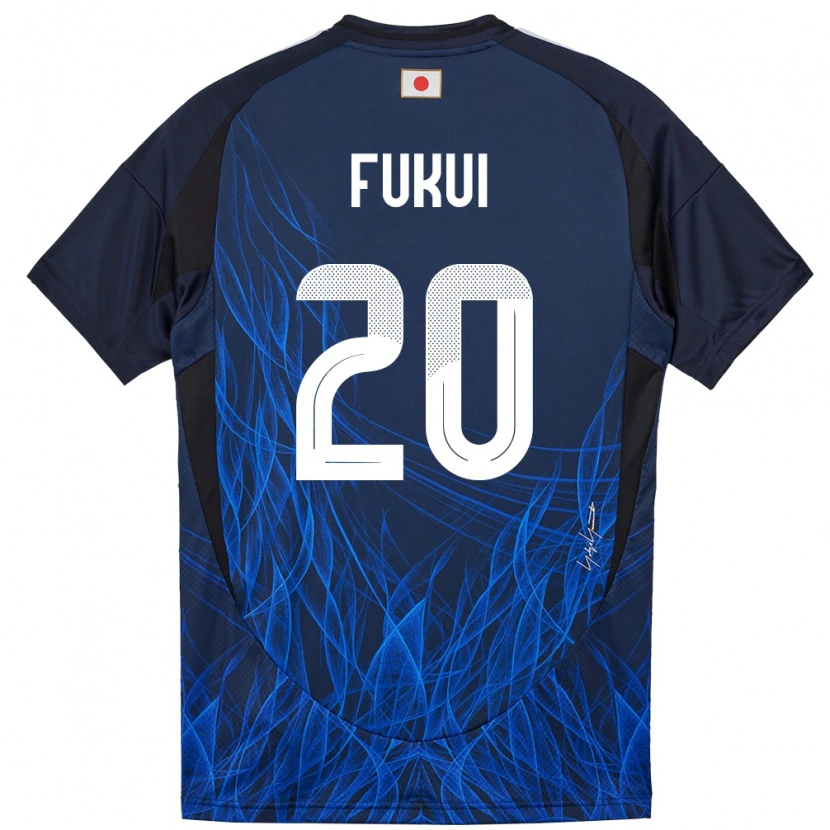 Danxen Män Japan Taichi Fukui #20 Mörkblå Hemmatröja Matchtröjor 24-26 Tröjor T-Tröja