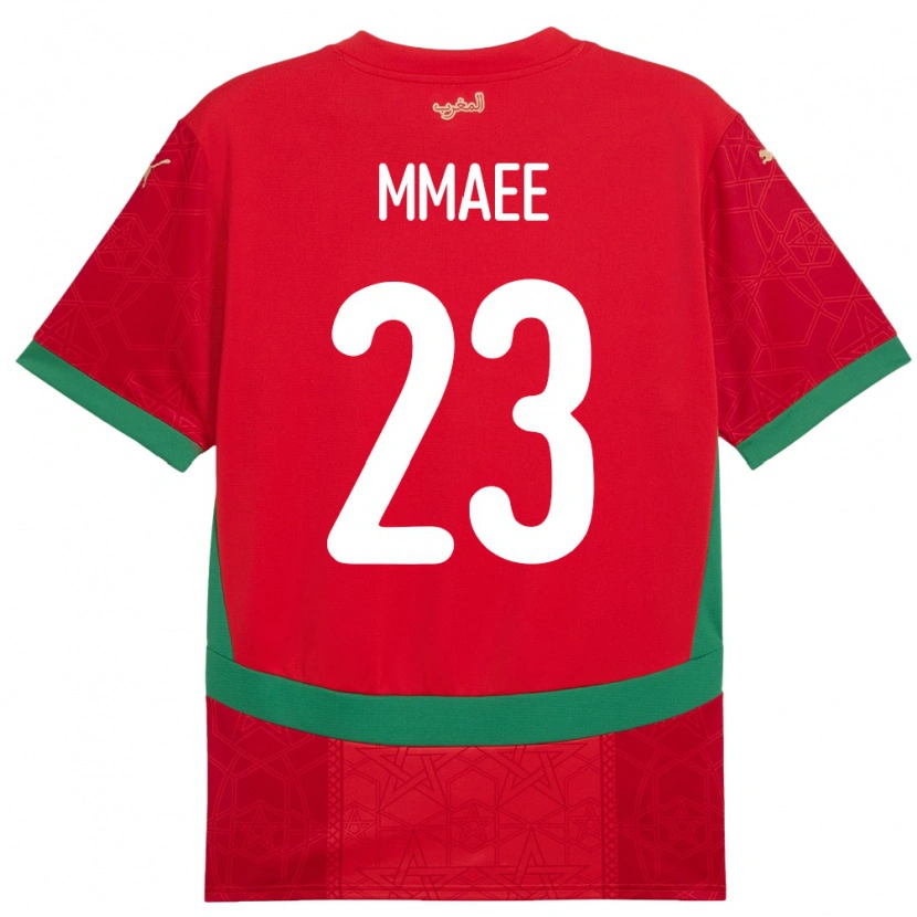 Danxen Män Marocko Ryan Mmaee #23 Röd Hemmatröja Matchtröjor 24-26 Tröjor T-Tröja