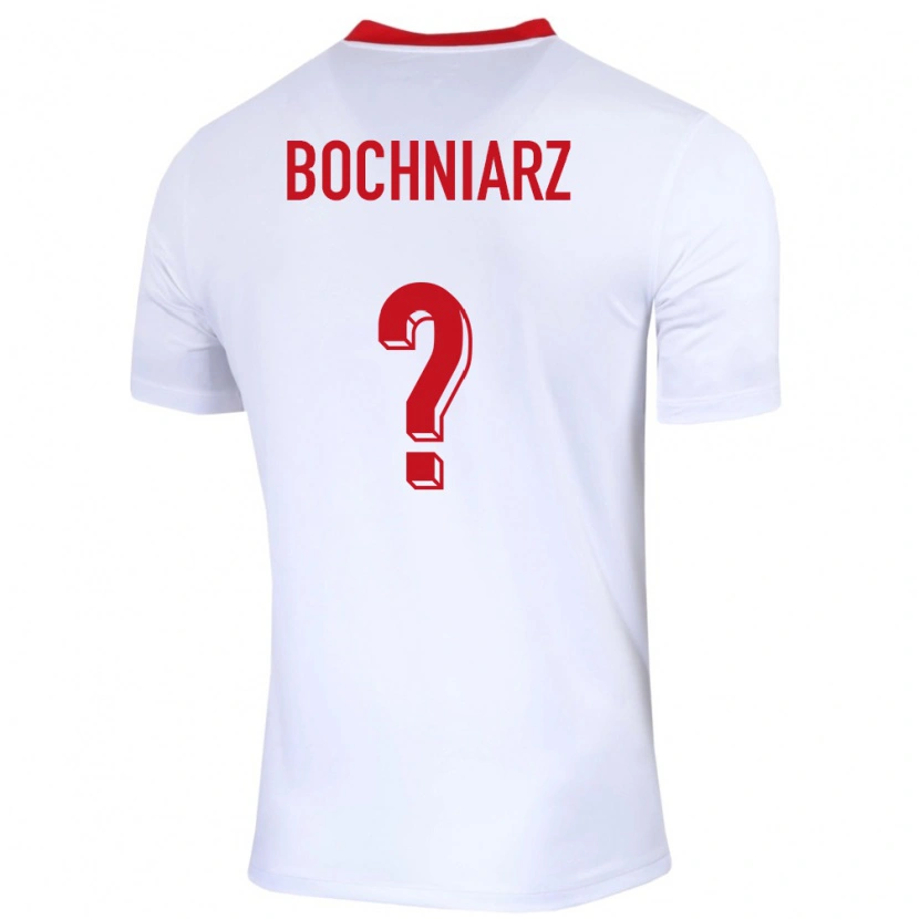 Danxen Män Polen Kuba Bochniarz #0 Vit Hemmatröja Matchtröjor 24-26 Tröjor T-Tröja