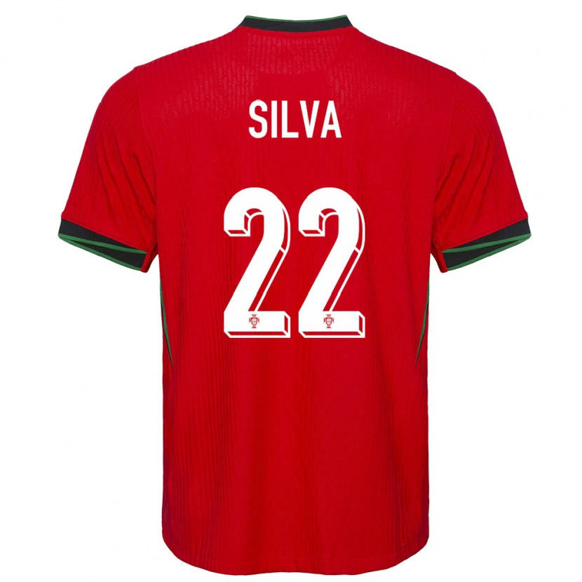 Danxen Män Portugal Rui Silva #22 Röd Hemmatröja Matchtröjor 24-26 Tröjor T-Tröja