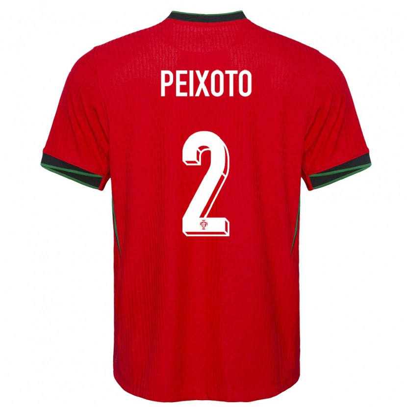 Danxen Män Portugal Guilherme Peixoto #2 Röd Hemmatröja Matchtröjor 24-26 Tröjor T-Tröja