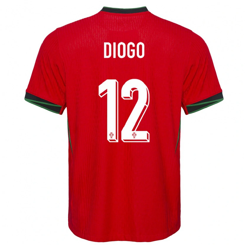 Danxen Män Portugal Diogo Ferreira #12 Röd Hemmatröja Matchtröjor 24-26 Tröjor T-Tröja