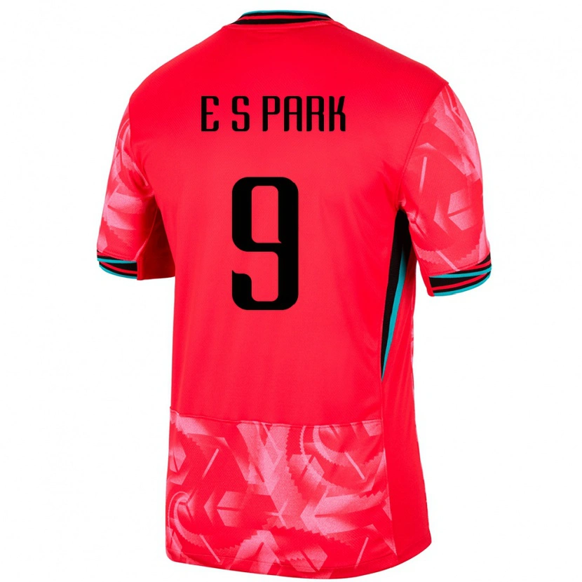 Danxen Män Sydkorea Park Eun Sun #9 Röd Hemmatröja Matchtröjor 24-26 Tröjor T-Tröja