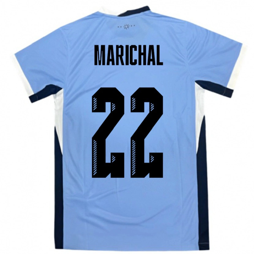Danxen Män Uruguay Nicolás Marichal #22 Vit Svart Hemmatröja Matchtröjor 24-26 Tröjor T-Tröja
