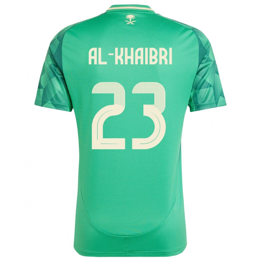 Danxen Män Saudi-Arabien Thamer Al-Khaibri #23 Grön Hemmatröja Matchtröjor 24-26 Tröjor T-Tröja