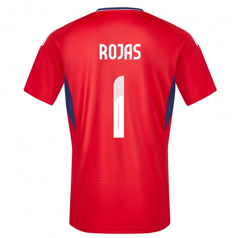 Danxen Män Costa Rica Berny Rojas #1 Röd Hemmatröja Matchtröjor 24-26 Tröjor T-Tröja