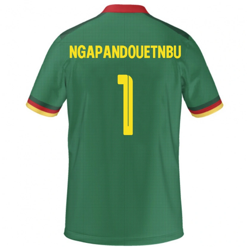 Danxen Män Kamerun Simon Ngapandouetnbu #1 Grön Hemmatröja Matchtröjor 24-26 Tröjor T-Tröja