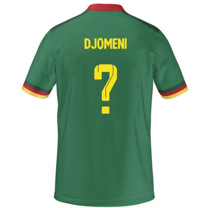 Danxen Män Kamerun Eric Djomeni #0 Grön Hemmatröja Matchtröjor 24-26 Tröjor T-Tröja