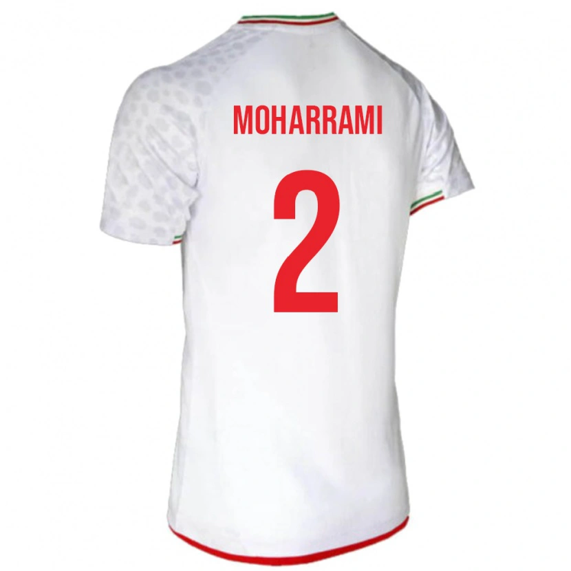 Danxen Män Iran Sadegh Moharrami #2 Vit Hemmatröja Matchtröjor 24-26 Tröjor T-Tröja
