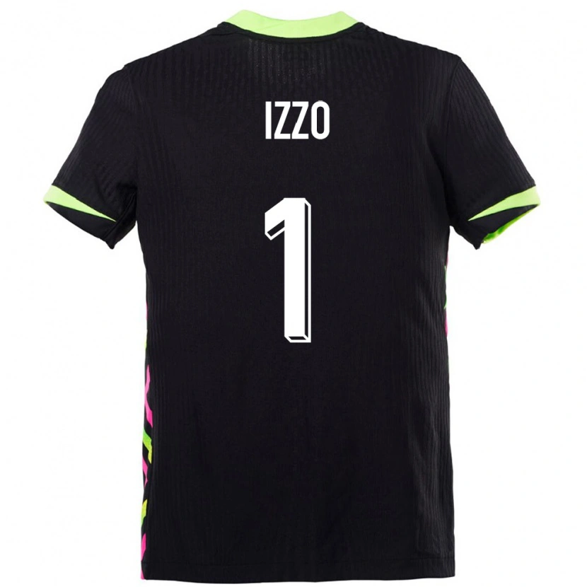 Danxen Män Australien Paul Izzo #1 Mörkblå Bortatröja Matchtröjor 24-26 Tröjor T-Tröja